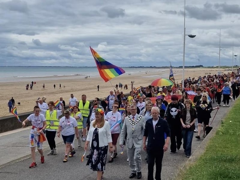 The Pride event was a huge success- can you spot anyone you know in the parade?