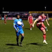 Photo spotlight on the NLN fixture between Scarborough Athletic and Peterborough Sports at the Flamingo Land Stadium