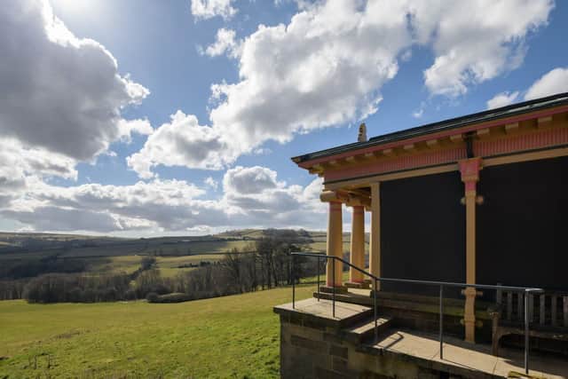 Views over the rolling hills