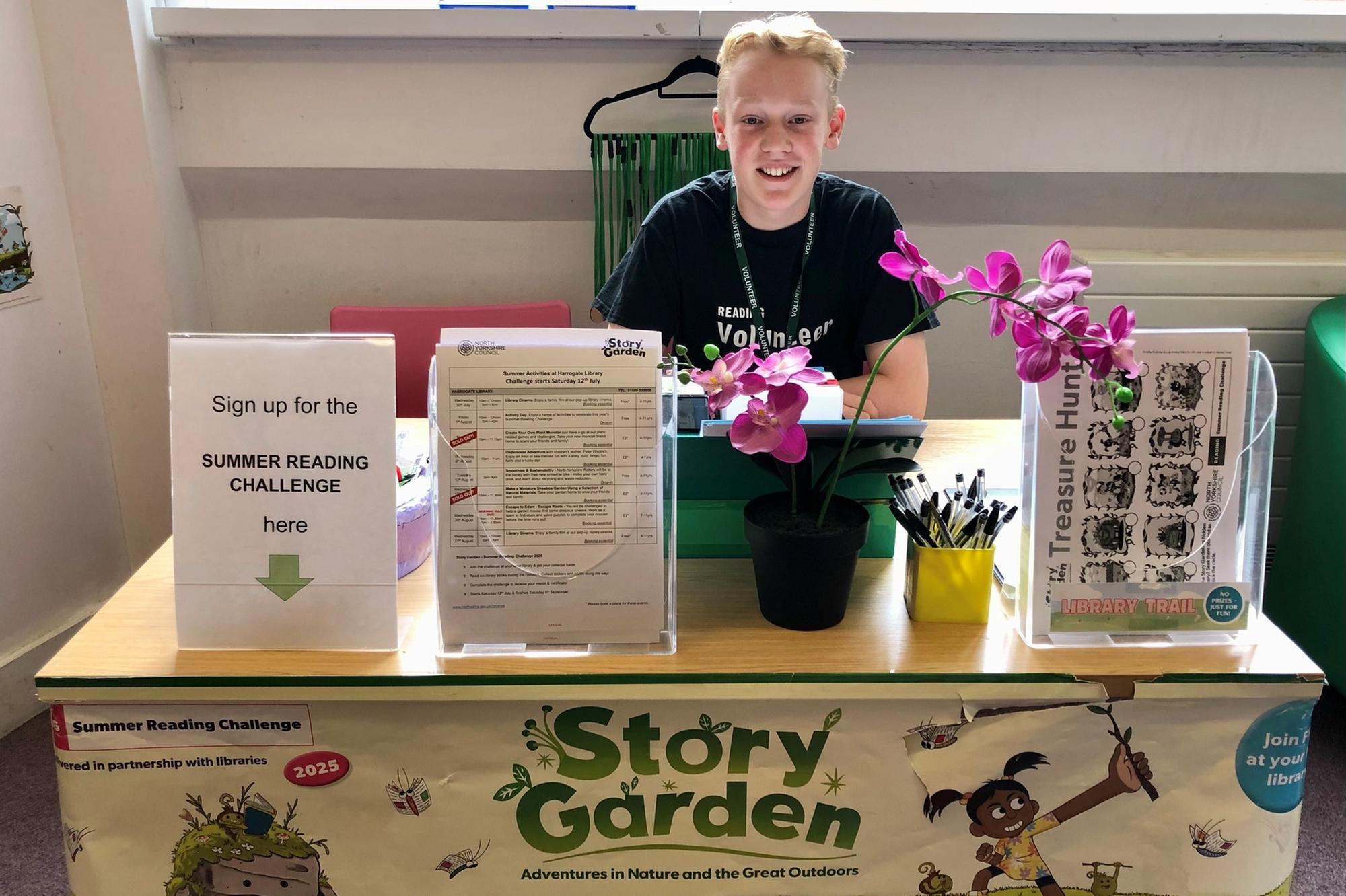 Young volunteers needed for music-themed Summer Reading Challenge at libraries across North Yorkshire