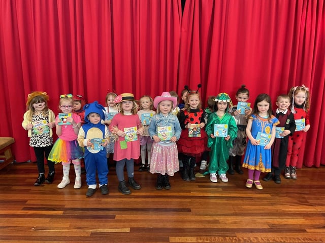 Pickering School butterfly class, reception.