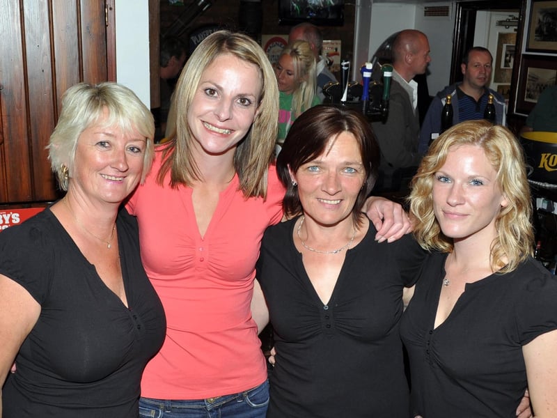 Dawn, Kerry, Amanda and Leanne are The Tap and Spile Treaties!