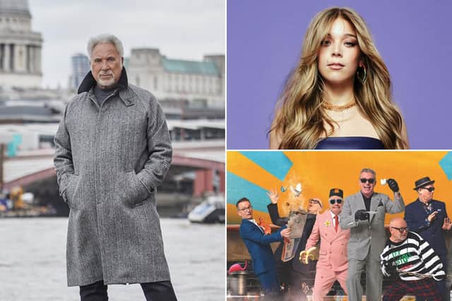 Tom Jones, Madness and Becky Hill have been added to the stellar line-up of headliners for Scarborough Open Air Theatre’s 2024 summer season.