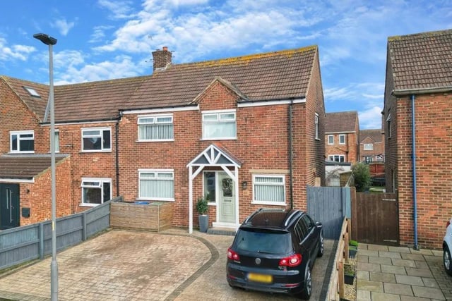This three bedroom and one bathroom end-terrace house is for sale with Hope & Braim with a guide price of £259,950.