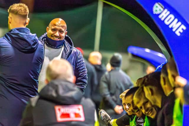 Whitby Town FC manager Nathan Haslam signs new contract