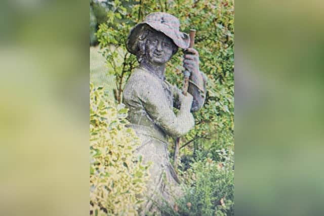 The statue of The Shepherd Boy dates back to the 17th Century.