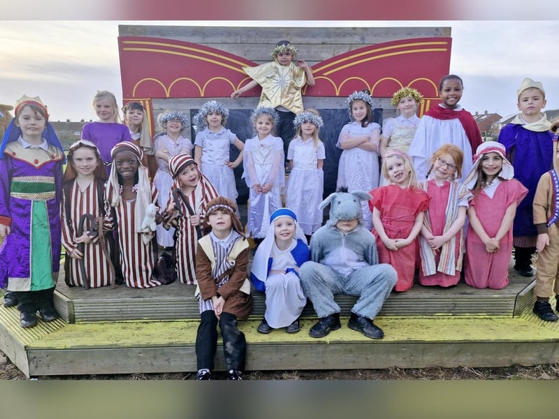 St George's School, Scarborough, years 2 and 3 nativity.