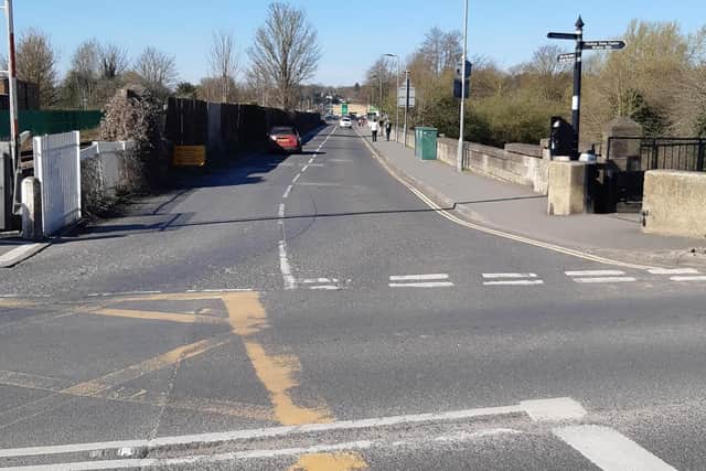 The Church Street/Welham Road/Castlegate junction, which links Malton and Norton.