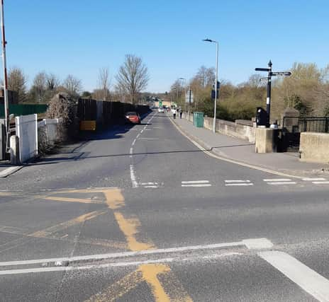 The Church Street/Welham Road/Castlegate junction, which links Malton and Norton.