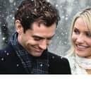 Cameron Diaz and Jude Law star in The Holiday at the Hollywood Plaza