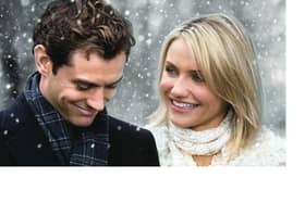 Cameron Diaz and Jude Law star in The Holiday at the Hollywood Plaza