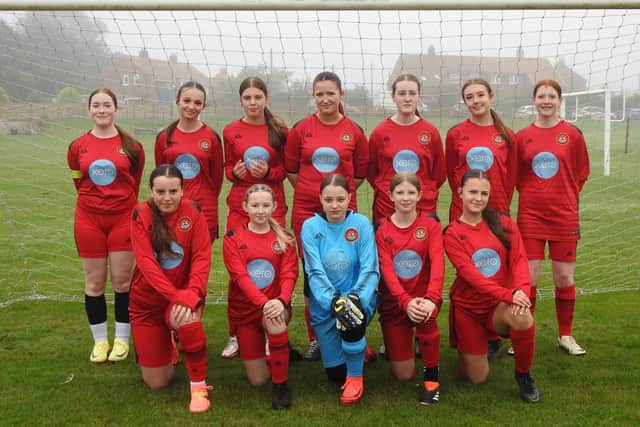 Scarborough Ladies U14s hosted Brayton Belles and ran out 6-1 winners