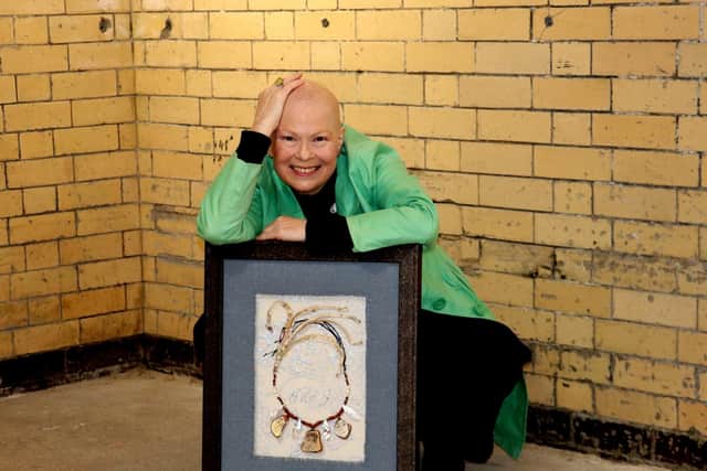 Jenny’s current art work explores her own health journey after being diagnosed with ovarian cancer last year