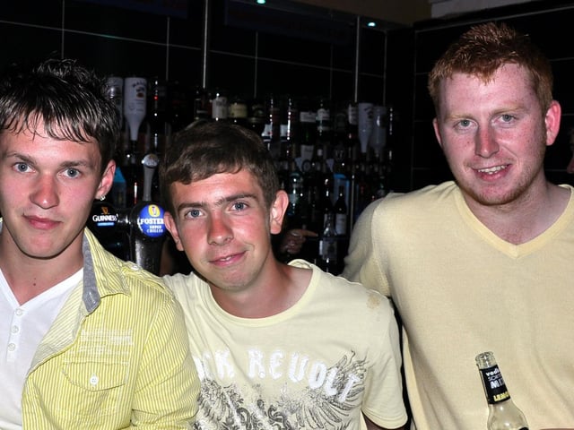 Simon, Danny and Tim in Quids Inn.