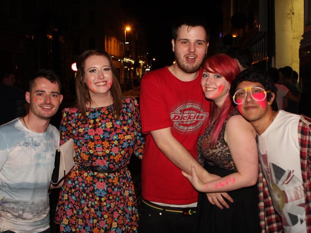 Joe, Hannah, Rick, Rosie and Shiv