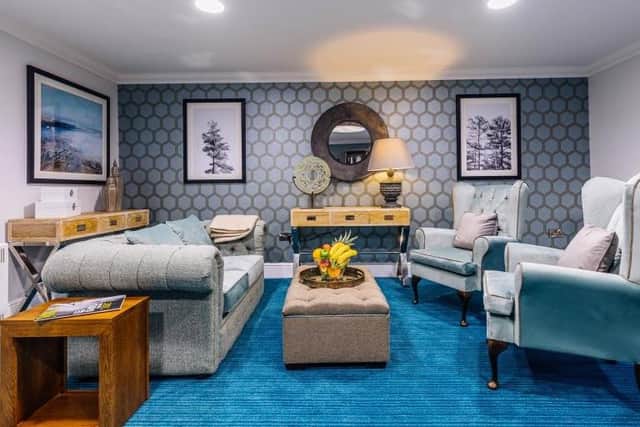 Inside Scarborough Hall care home.