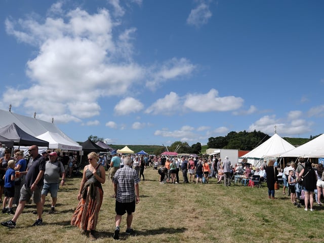 Show-goers at Danby Show.
