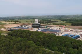 Drone image of Anglo American's Woodsmith Mine site at Sneaton, near Whitby.picture: Steven Rushby