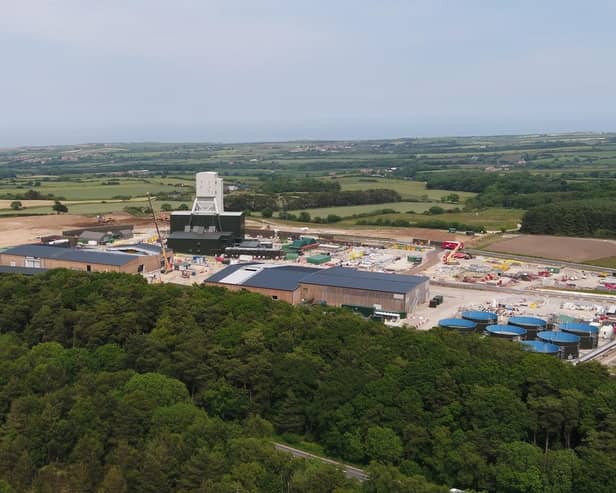 Drone image of Anglo American's Woodsmith Mine site at Sneaton, near Whitby.picture: Steven Rushby