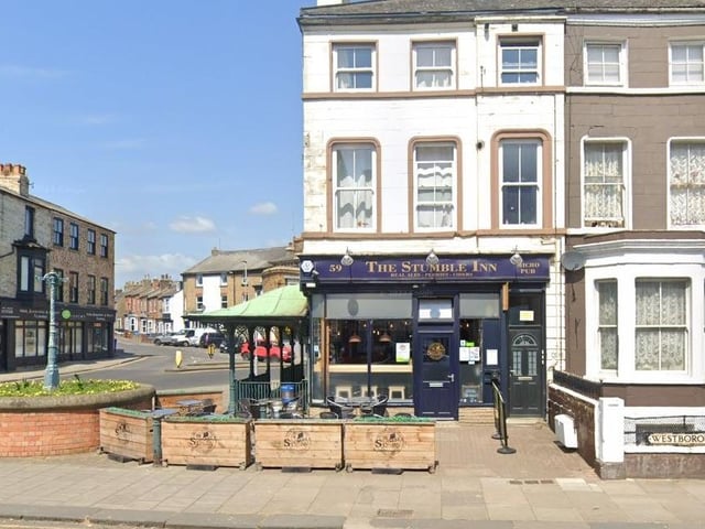 The Stumble Inn is located on Westborough, Scarborough. One Tripadvisor review said: "Excellent little alehouse/bar serving some really decent local ales. Liked reading the thousands of beer mats on the walls whilst trying the beers. One to try if you are in the area, a very short walk from the train station."
