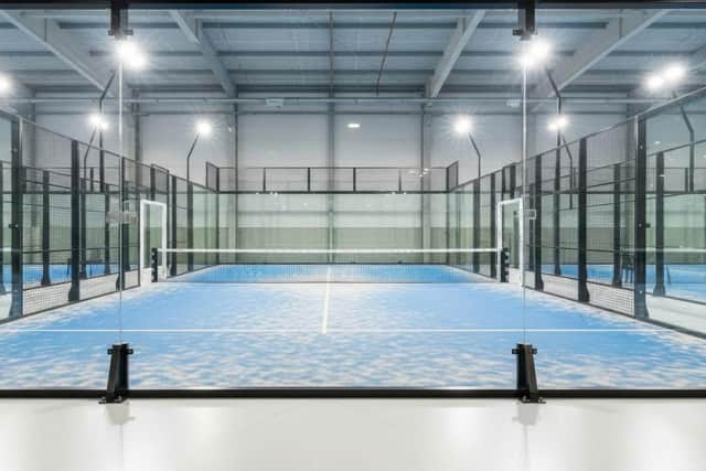 The new Barons Padel Centre will be located at Boyes Stores warehouse site