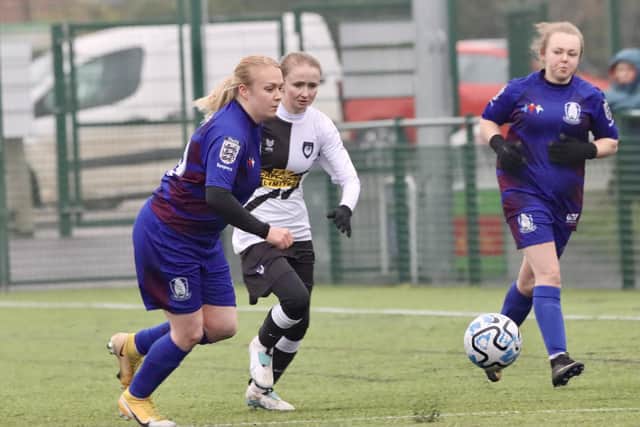 Brid Rovers Ladies push on at home to Leven Ladies.