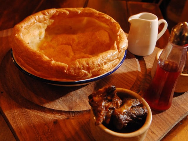 The first recorded Yorkshire pudding recipe was written in 1737. This tasty combination of egg, flour and milk has since become a staple on Sunday dinner plates around the county ... and country.