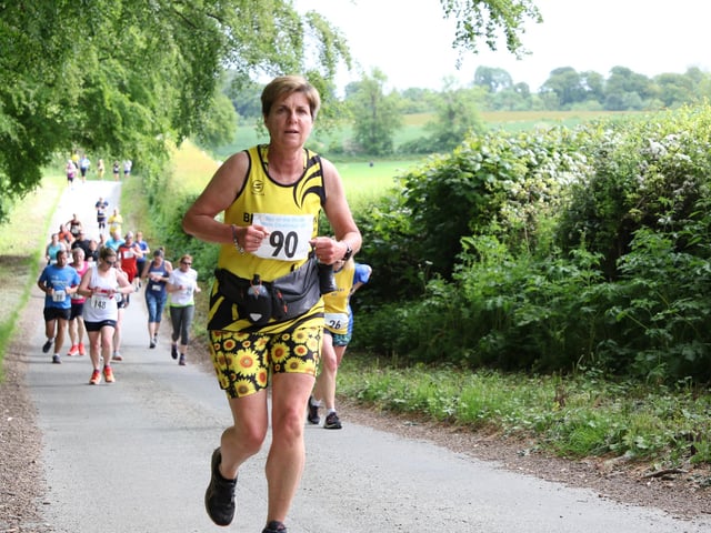 A Bridlington Road Runner tackles an uphill section.