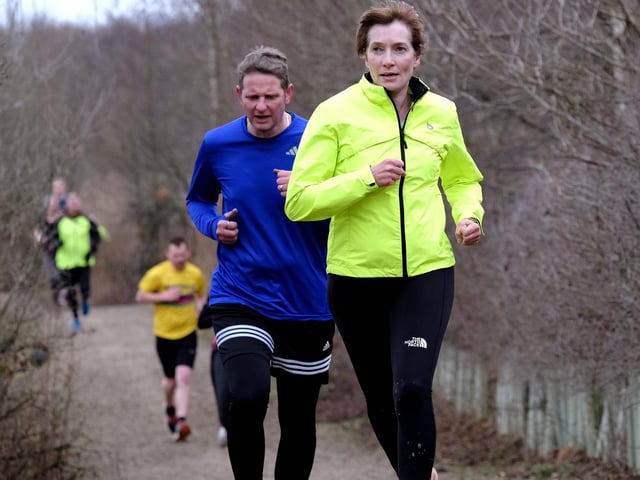 Enjoying the North Yorkshire Water Park Parkrun