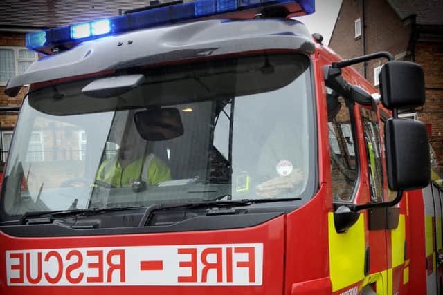 A discarded cigarette is believed to have started the fire
