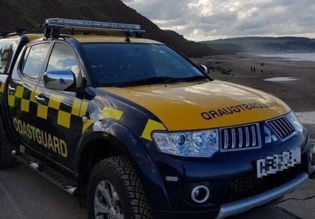 Whitby Coastguard vehicle.