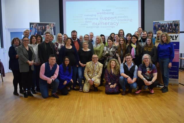 Better Connect and their Multiply partners at the celebration event on 31st March
