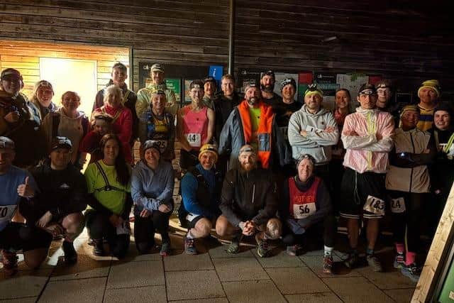 Run Scarborough athletes sparkle at Dalby Forest Head Torch Challenge.
