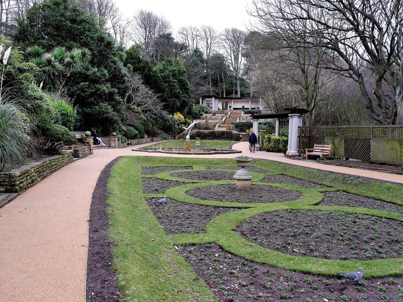 The gardens are looking great now following the renovation.