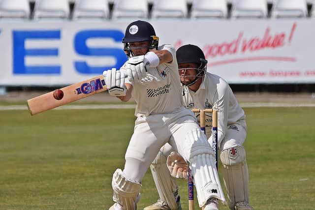 Former Scarborough player Breidyn Schaper had a fine all round game on his return.