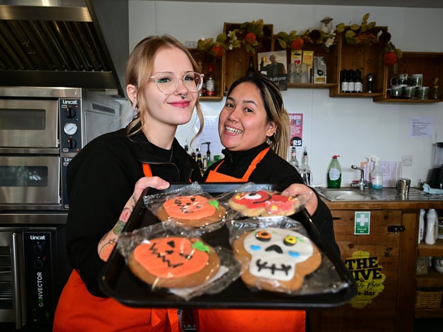 Spooky treats ready for visitors!