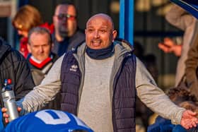 Whitby Town boss Nathan Haslam is keen to end the season a high note with a NRCFA Senior Cup final win. PHOTO BY BRIAN MURFIELD