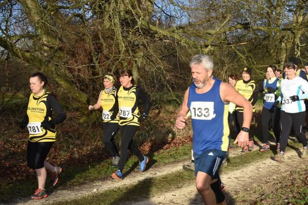 Brid Road Runners in action at Sledmere