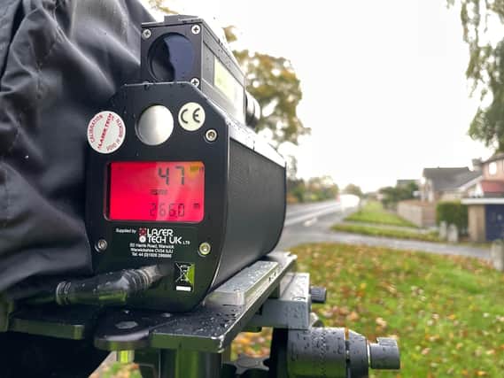 North Yorkshire Police are working hard to clamp down on excess speeding.