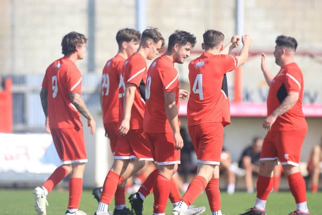 Brid Town Reserves won 5-4 at Easington United. PHOTOS BY TCF PHOTOGRAPHY