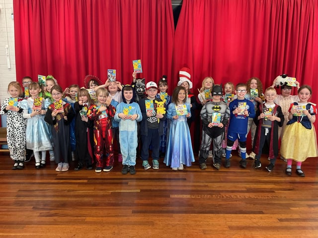 Pickering School badger class year two.