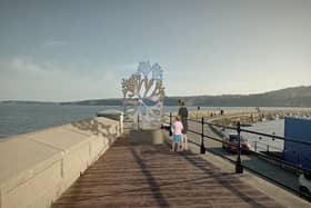 A 3m-high sculpture depicting Bladderwrack seaweed is to be sited on Scarborough’s East Pier as part of a new coastal nature-culture tourism project.