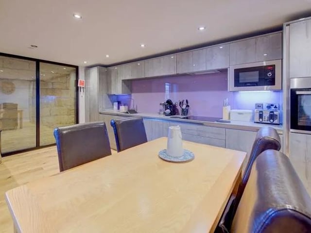 The modern kitchen at Tornado.