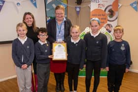 Top marks for pupils from Seton Community Primary School who achieved the gold award.