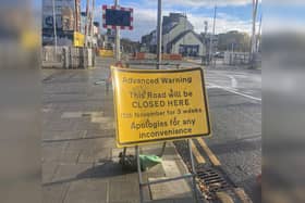 A section of Quay Road in Bridlington will be closed to motorists for three weeks.