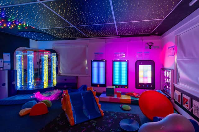 The WHISH sensory room. photo: Zoe Cooper Photography