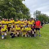 The SAC members who ran Sewerby parkrun in memory of Alan Keenan on Saturday.