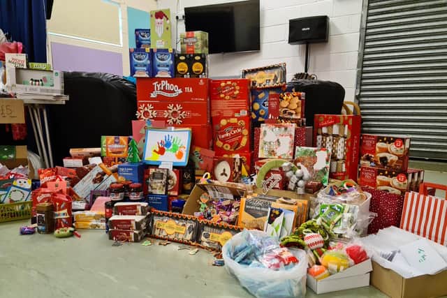 A Scarborough charity is getting into the festive spirit and is ready to deliver its Christmas parcels for its fourth year in a row.