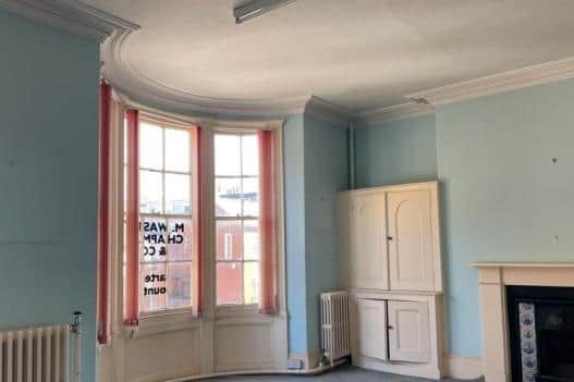 Upper Floor Front Room At 17 York Place. Courtesy Of Applicant
