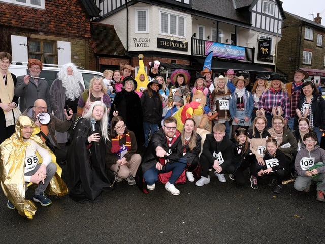 Fancy dress fun at this year's event